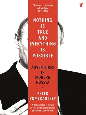 cover image of Nothing is True and Everything is Possible